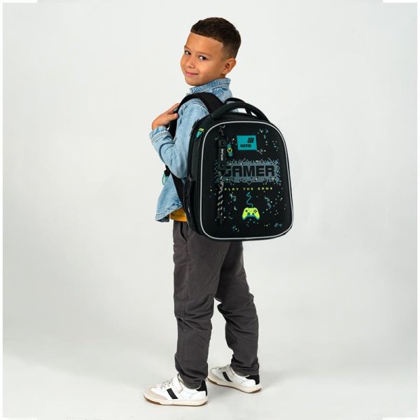 Рюкзак шкільний каркасний Kite Education Play the Game K26-555S-9