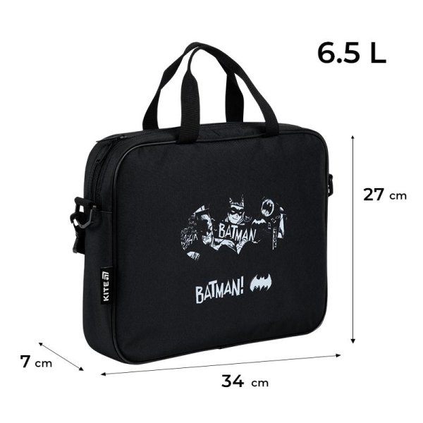 Шкільна текстильна сумка Kite DC Comics DC26-589
