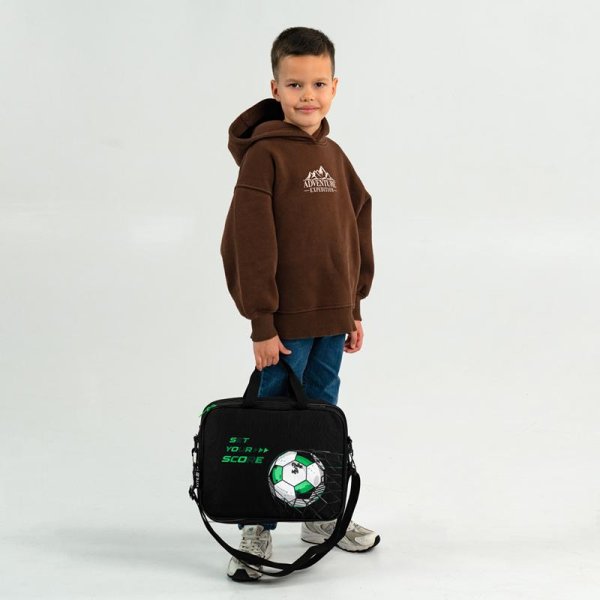 Шкільна текстильна сумка Kite Football K26-589-2