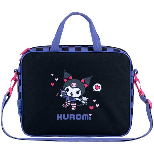 Шкільна текстильна сумка Kite Kuromi HK26-589-1