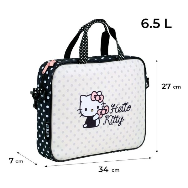 Шкільна текстильна сумка Kite Hello Kitty HK26-589-2