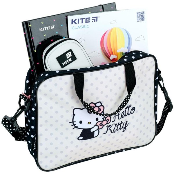 Шкільна текстильна сумка Kite Hello Kitty HK26-589-2