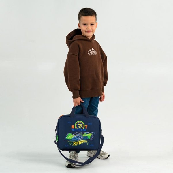 Шкільна текстильна сумка Kite Hot Wheels HW26-589