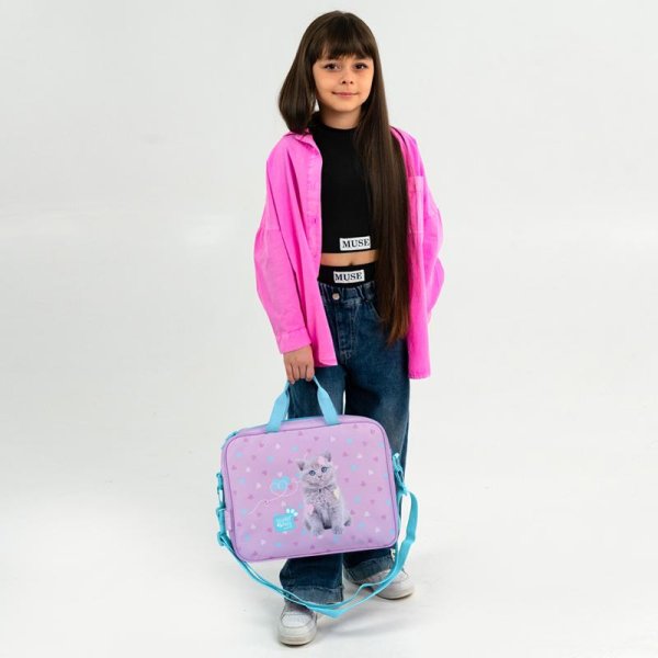 Шкільна текстильна сумка Kite Studio Pets SP26-589