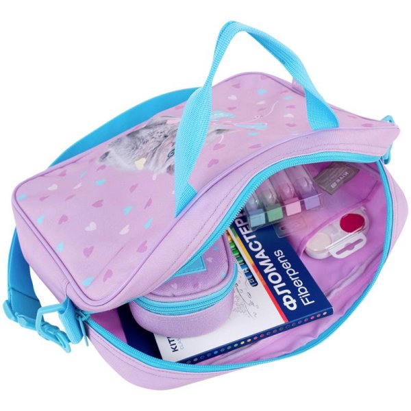 Шкільна текстильна сумка Kite Studio Pets SP26-589