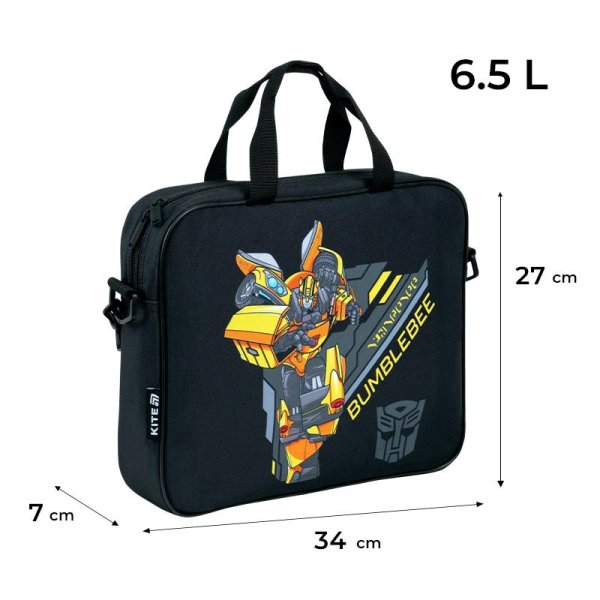 Шкільна текстильна сумка Kite Transformers TF26-589