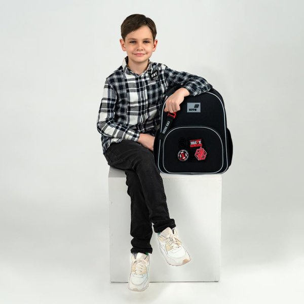 Рюкзак шкільний каркасний Kite Education Break the Rules K26-556M-5