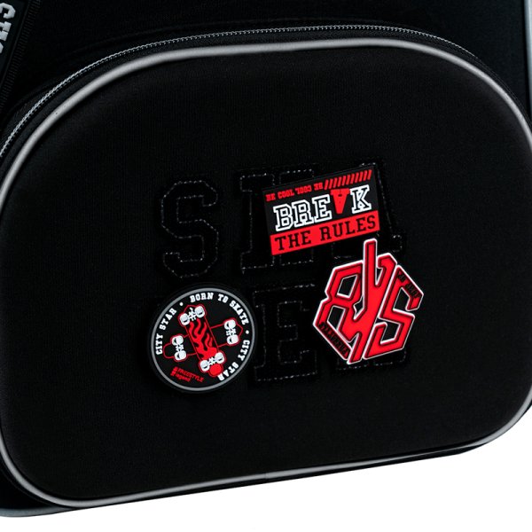 Рюкзак шкільний каркасний Kite Education Break the Rules K26-556M-5