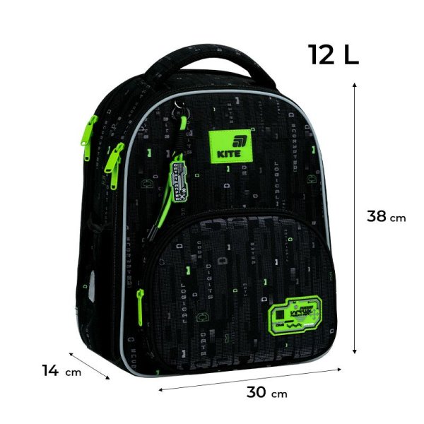 Рюкзак шкільний каркасний Kite Education Digital K26-556M-4