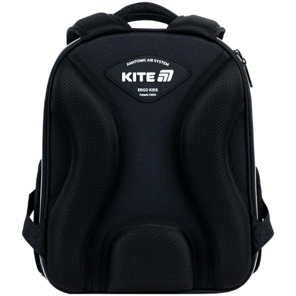 Рюкзак шкільний каркасний Kite Education Black&Silver K26-556M-2