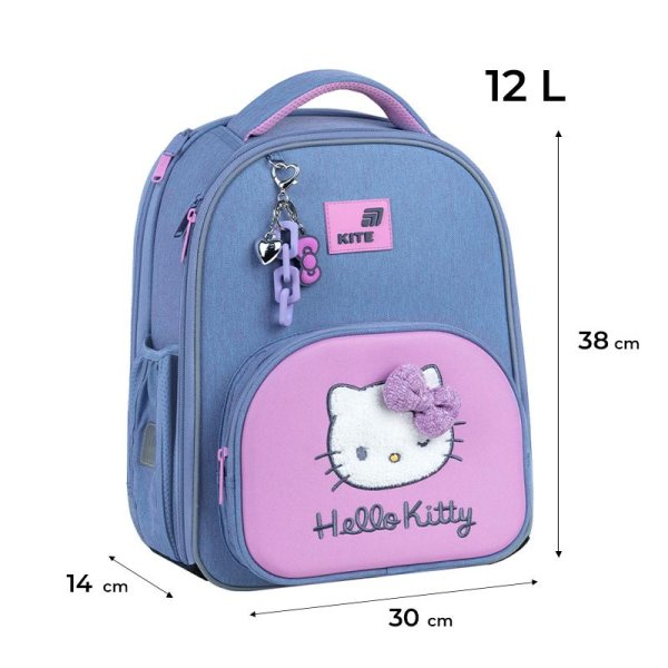 Рюкзак шкільний каркасний Kite Education Hello Kitty HK26-556M