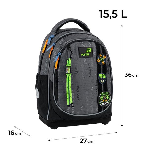 Рюкзак шкільний Kite Education Good Game K26-724S-2