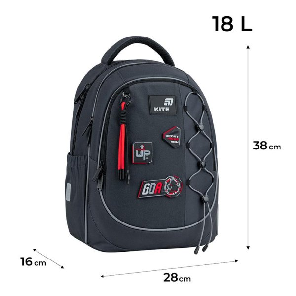 Рюкзак шкільний Kite Education Sport Mode K26-700M-6
