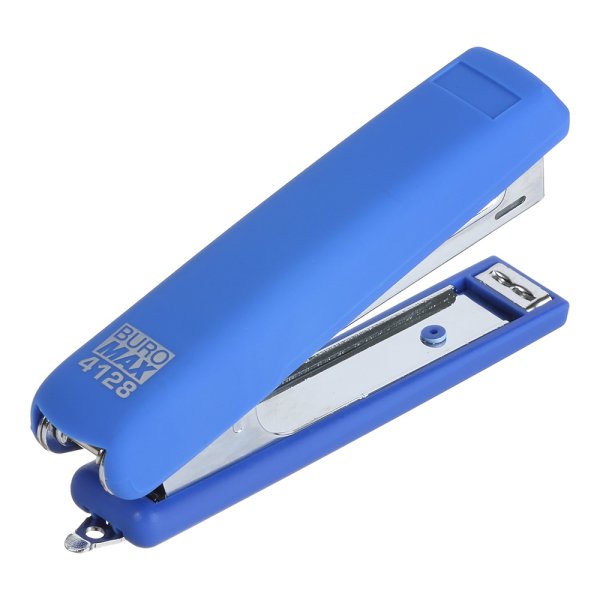 Степлер 4128, 12л, синий