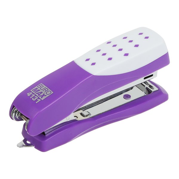 Степлер 4131, 12л, фиолетовый