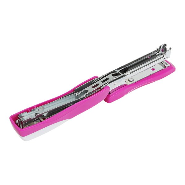 Степлер 4131, 12арк, рожевий