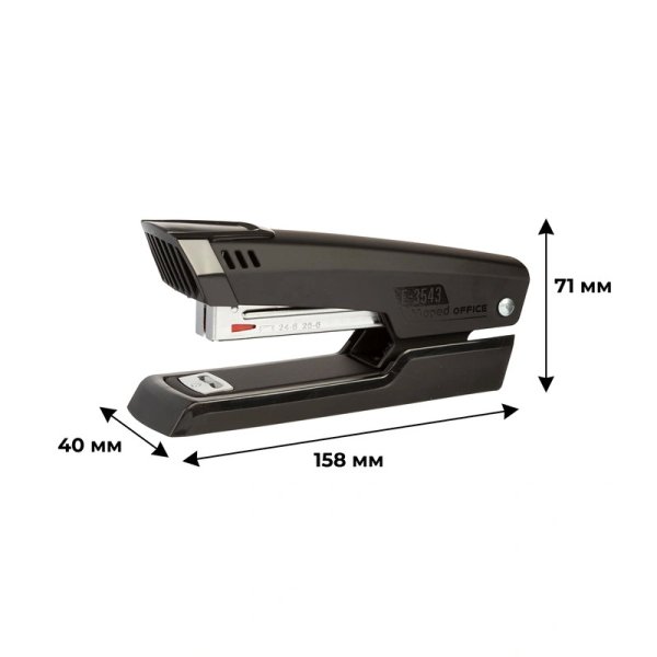 Степлер ESSENTIALS METAL, 25л, черный