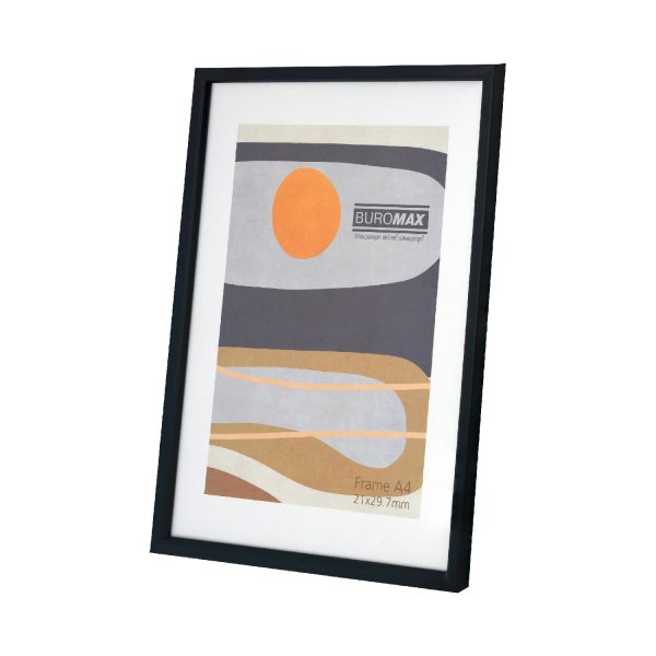 Рамка А4 210х297мм, чорний