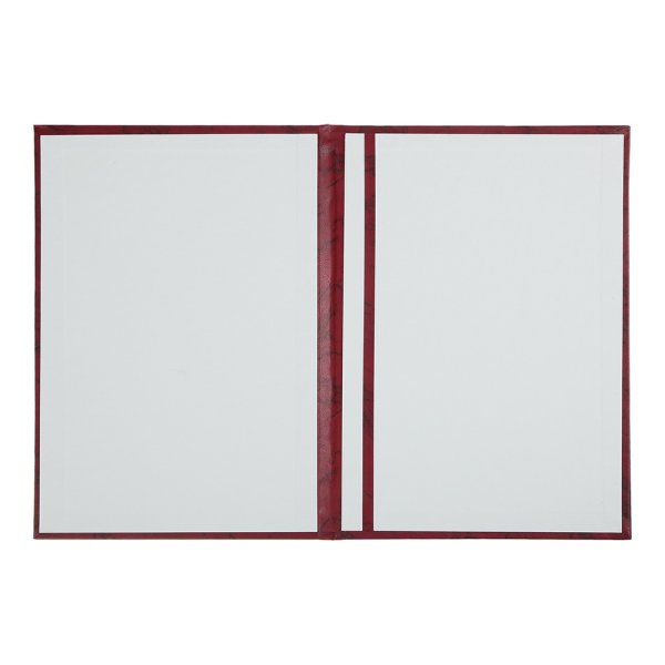 Папка "Вітаємо!", А4+, балакрон, бордо