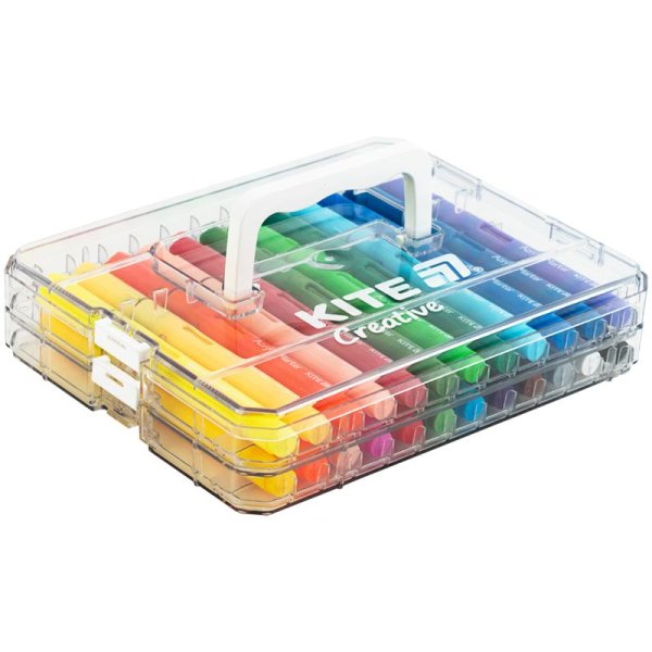 Маркери акрилові з рідкими чорнилами, 24шт Kite Creative