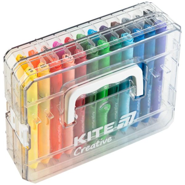 Маркери акрилові з рідкими чорнилами, 24шт Kite Creative