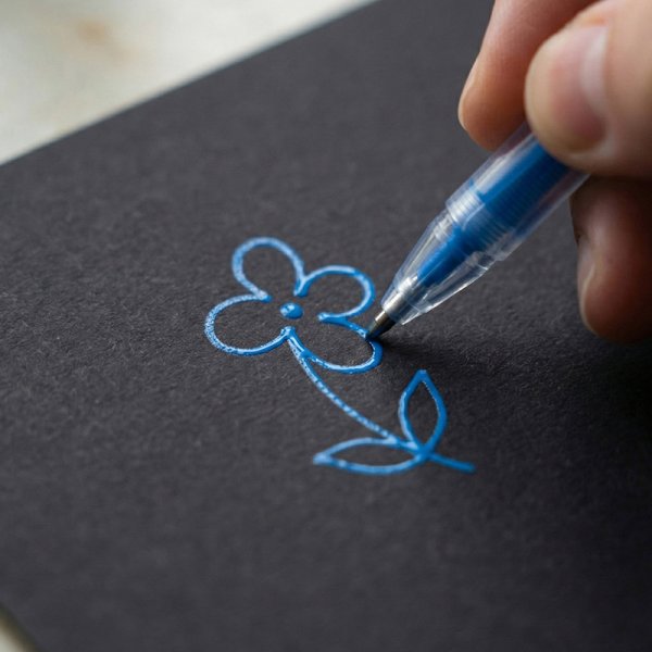 Ручки акрилові, набір 12шт Kite Creative