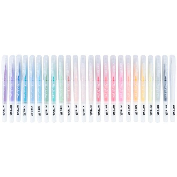 Ручки акриловые, набор 24шт Kite Creative