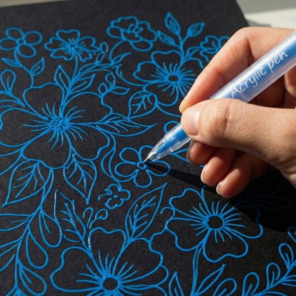 Ручки акриловые, набор 24шт Kite Creative