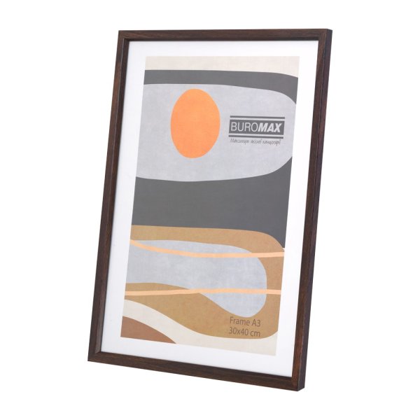 Рамка А3, 300х400мм, коричневий