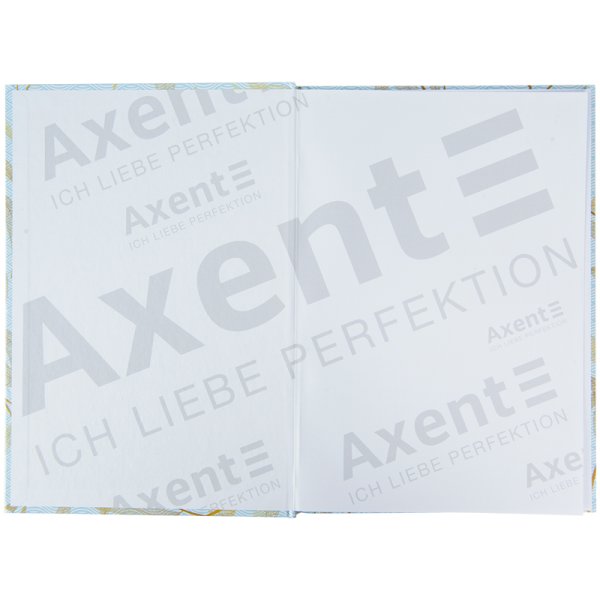 Книга канцелярская А4 96л, Axent Waves голубой