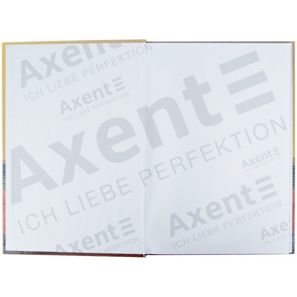 Книга канцелярская А4 96л, Axent Waves бронзовый
