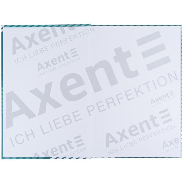 Книга канцелярская А4 96л, Axent Lines зеленый