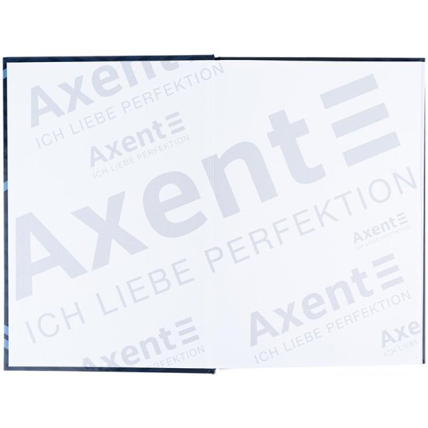 Книга канцелярская А4 96л, Axent Lines синий
