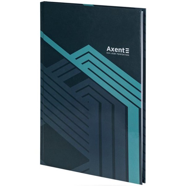 Книга канцелярская А4 96л, Axent Lines серый