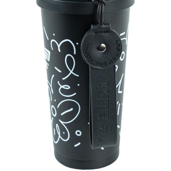 Термокружка Kite K25-1226-1, 550 мл, чорна