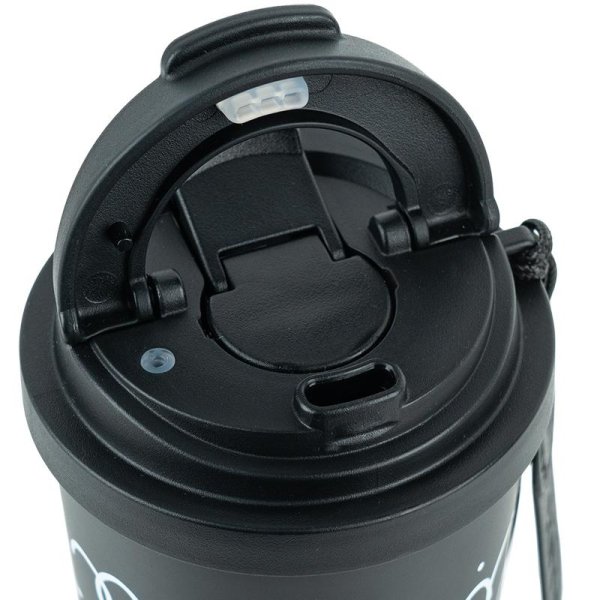 Термокружка Kite K25-1226-1, 550 мл, чорна
