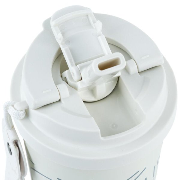 Термокружка Kite K25-1226-3, 550 мл, біла
