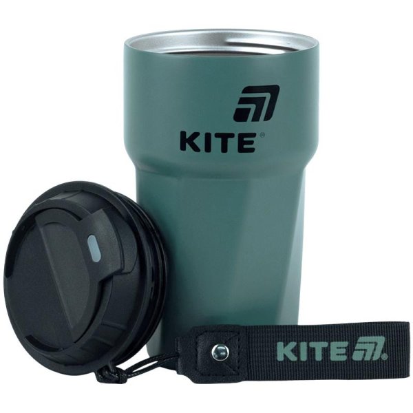 Термокружка Kite K26-1220-2, 450 мл, зелена