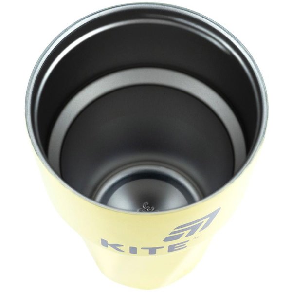 Термокружка Kite K26-1220-3, 450 мл, жовта