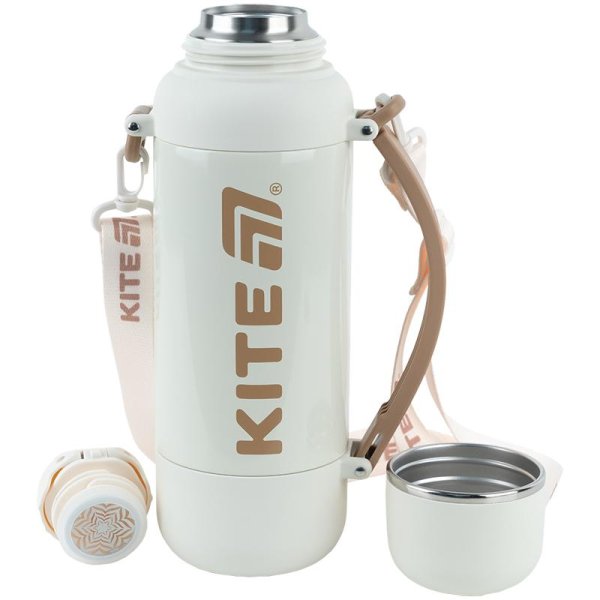 Термос Kite K25-1225-2, 1200 мл, бежевий