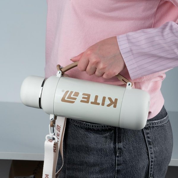 Термос Kite K25-1225-2, 1200 мл, бежевий