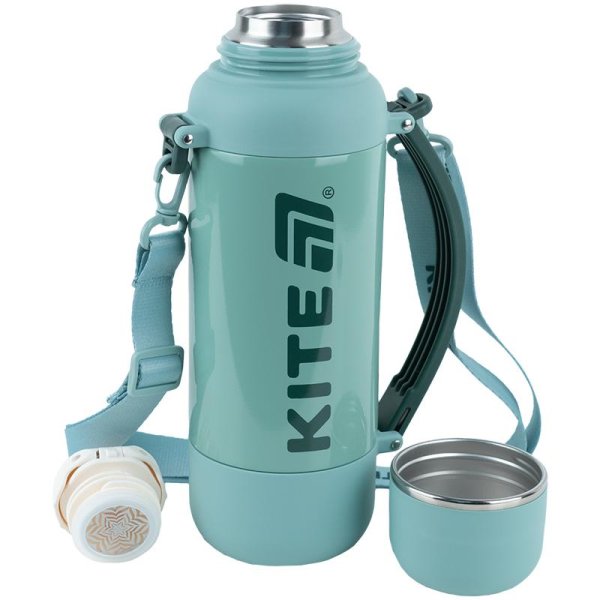 Термос Kite K25-1225-3, 1200 мл, зелений