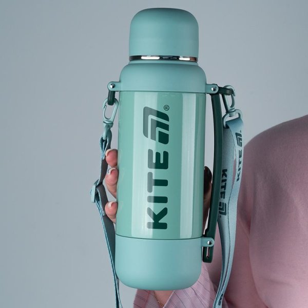 Термос Kite K25-1225-3, 1200 мл, зелений