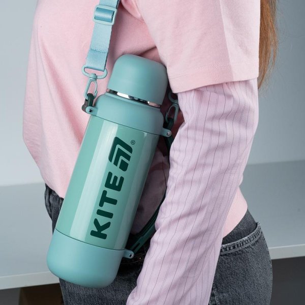 Термос Kite K25-1225-3, 1200 мл, зелений