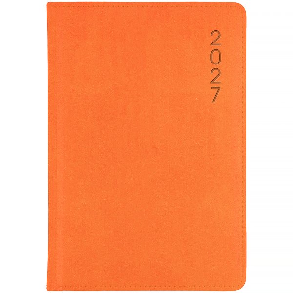 Щоденник 2027 Axent Classic Milano 145x210мм, помаранчевий