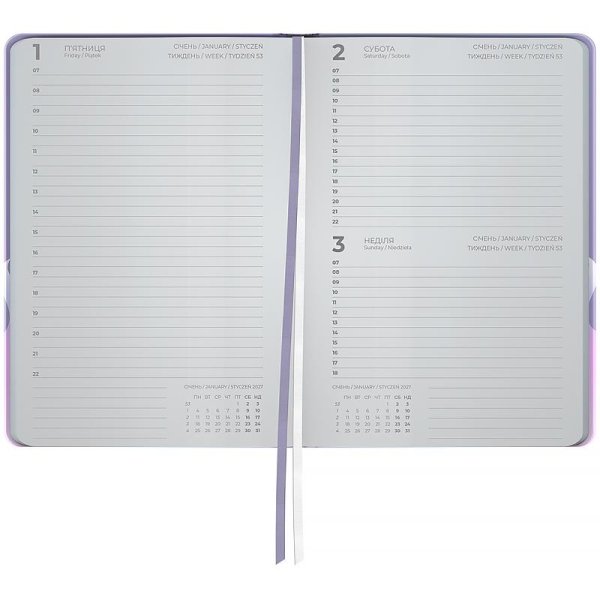 Щоденник 2027 Axent Partner Daily Vibes 145x210мм, Perfect