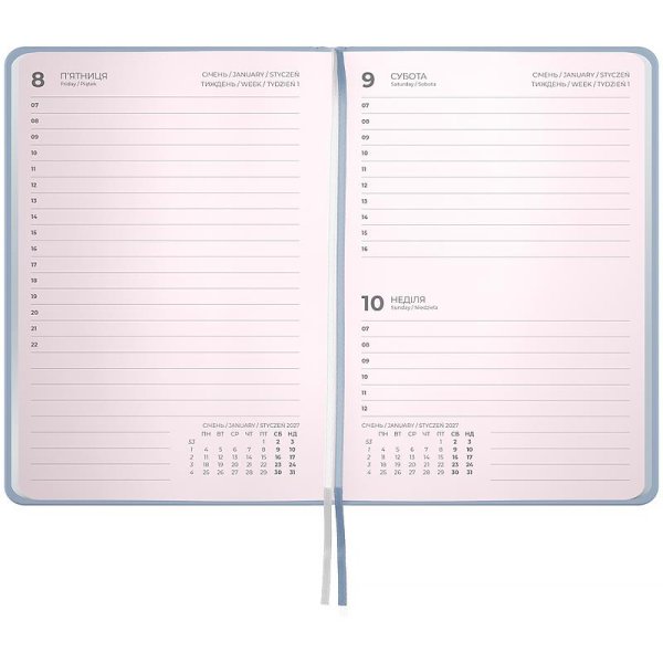 Щоденник 2027 Axent Pocket Mellow 101x146мм, Designed for dreams
