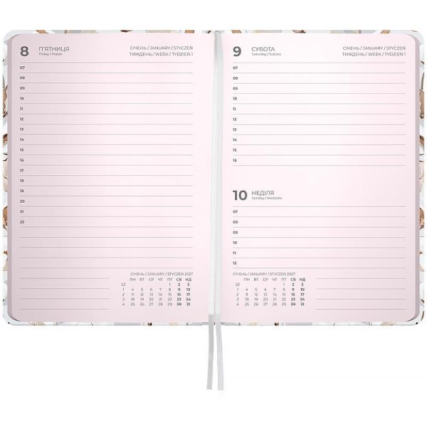 Щоденник 2027 Axent Pocket 101x146мм, Silky Smooth